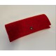 Etui Rouge souple fabriqué à partir de bouteille en PET recyclée