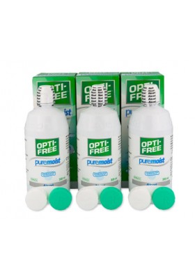 Opti-Free PureMoist PACK 3x300ml + Etuis