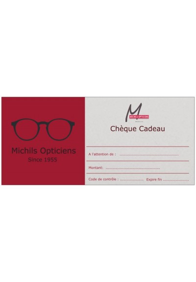 Chèque Cadeau 75€